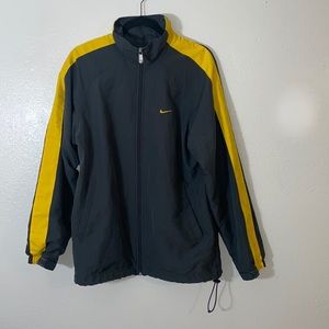 Nike Grey Swishy Windbreaker Sweater